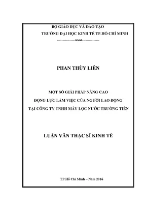 Giải pháp nâng cao động lực làm việc tại Công ty TNHH
