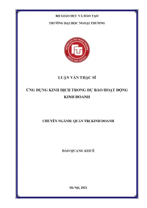 Ứng Dụng Kinh Dịch Trong Dự Báo Kinh Doanh Hiệu Quả