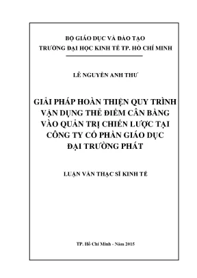 Giải pháp tối ưu hóa quy trình vận dụng thẻ điểm cân