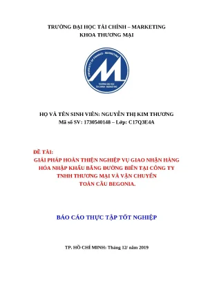 Giải pháp tối ưu quy trình giao nhận hàng hóa bằng đường