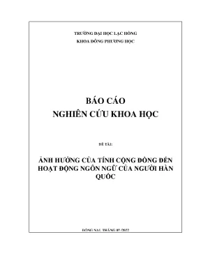Tính Cộng Đồng và Ảnh Hưởng Đến Ngôn Ngữ Của Người Hàn Quốc
