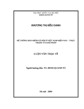 Thực trạng và giải pháp cho hệ thống bảo hiểm xã hội ở