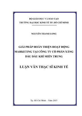 Giải pháp tối ưu hoạt động marketing cho Công ty CP Xăng