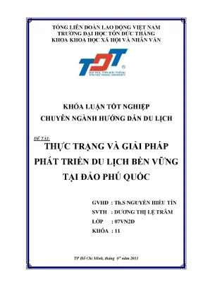 Phú Quốc: Thiên Đường Du Lịch Bền Vững Tại Việt Nam