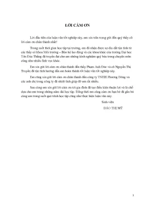 Sản xuất sạch hơn ngành thuỷ sản: Case study thực tế