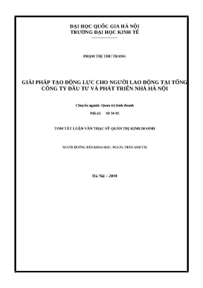 Giải pháp Tạo Động Lực Hiệu Quả cho Người Lao Động tại