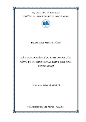 Chiến lược kinh doanh International Paint Việt Nam 2025