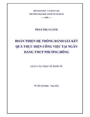 Hoàn thiện hệ thống đánh giá công việc tại ngân hàng
