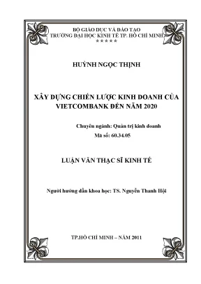 Chiến lược kinh doanh Vietcombank đến 2020