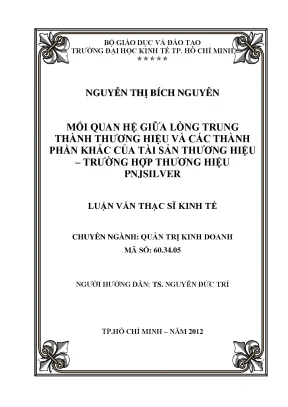 Mối quan hệ lòng trung thành thương hiệu PNJSilver