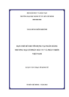 Hạn chế rủi ro tín dụng tại BIDV
