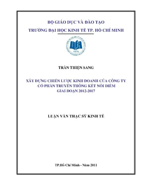 Chiến lược kinh doanh công ty truyền thông 2012-2017