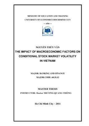 Tác động của yếu tố vĩ mô đến biến động thị trường chứng 