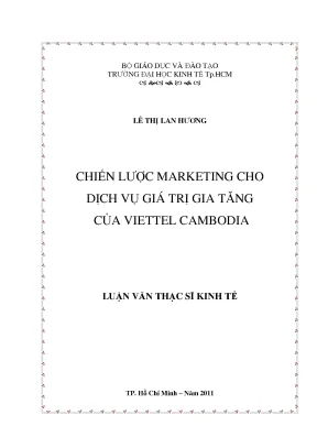 Chiến lược marketing dịch vụ giá trị gia tăng Viettel