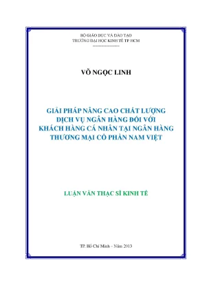 Giải pháp nâng cao chất lượng dịch vụ ngân hàng cá nhân