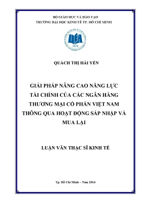 Nâng cao năng lực tài chính ngân hàng qua M&A