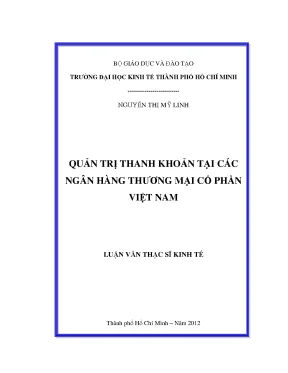 Quản Trị Thanh Khoản Ngân Hàng TMCP Việt Nam