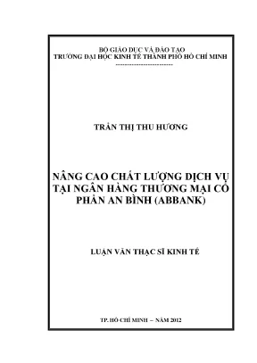 Nâng cao chất lượng dịch vụ tại ngân hàng ABBANK