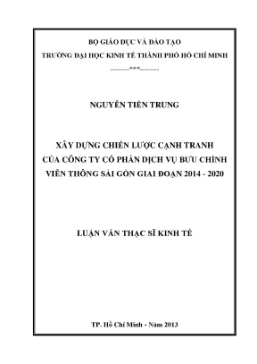 Chiến lược cạnh tranh của SPT giai đoạn 2014-2020