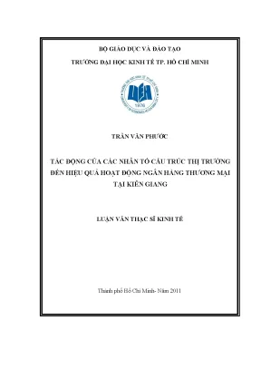 Tác động của cấu trúc thị trường đến ngân hàng Kiên Giang