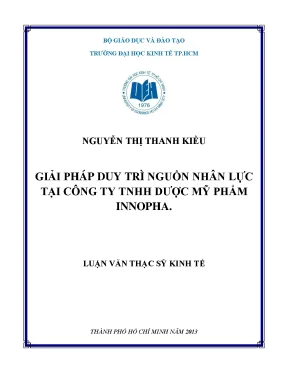 Giải pháp duy trì nguồn nhân lực tại Innopha