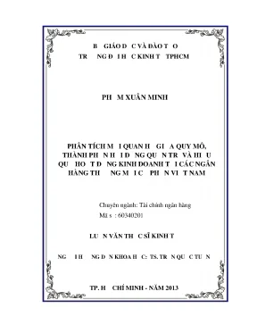 Mối quan hệ giữa quy mô HĐQT và hiệu quả ngân hàng