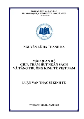 Thâm hụt ngân sách và tăng trưởng kinh tế Việt Nam