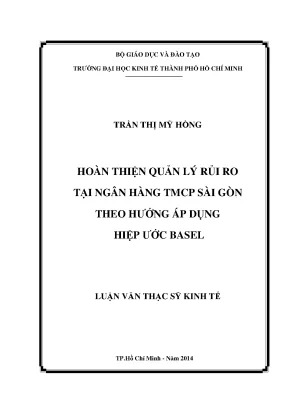 Quản lý rủi ro ngân hàng theo hiệp ước Basel