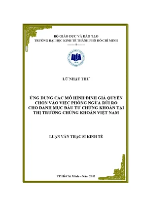 Mô Hình Định Giá Quyền Chọn Trong Đầu Tư Chứng Khoán