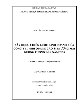 Chiến lược kinh doanh Dương Phong đến năm 2020