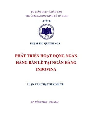 Phát triển ngân hàng bán lẻ tại Indovina