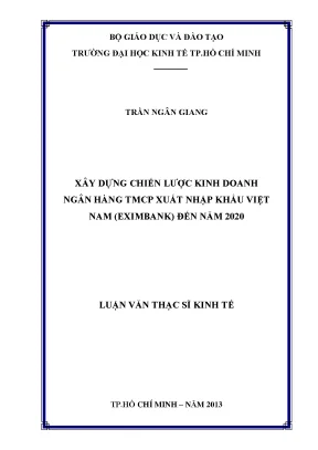 Chiến lược kinh doanh Eximbank đến năm 2020
