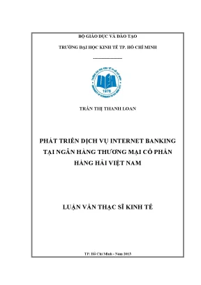 Phát triển dịch vụ Internet Banking tại Maritime Bank