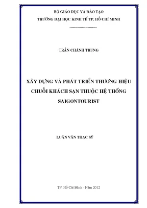 Xây dựng thương hiệu chuỗi khách sạn Saigontourist