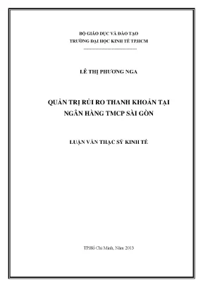 Quản trị rủi ro thanh khoản tại ngân hàng SCB