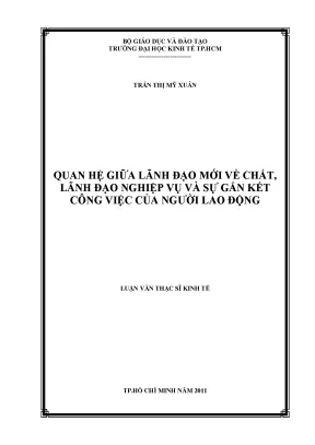 Lãnh đạo mới và sự gắn kết công việc của nhân viên