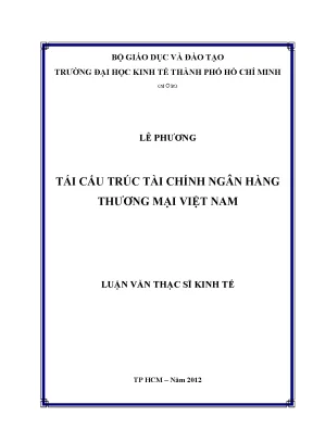Tái cấu trúc tài chính ngân hàng thương mại Việt Nam