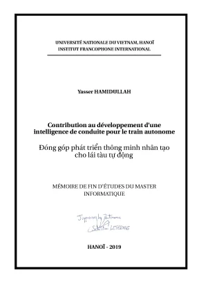 Phát triển AI cho lái tàu tự động