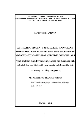 Học Từ Vựng Máy Tàu Thủy: Kích Hoạt Kiến Thức Với Hình Ảnh