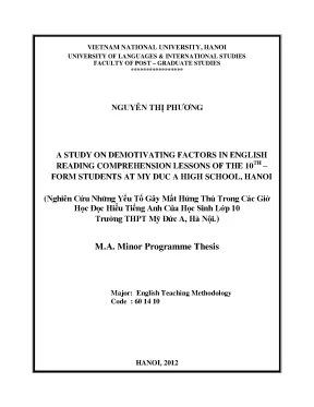 Yếu Tố Gây Mất Hứng Thú Đọc Hiểu Tiếng Anh
