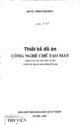 Thiet ke do an cong nghe che tao may