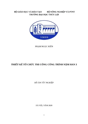 Đồ Án Tốt Nghiệp Công Nghệ Kỹ Thuật Xây Dựng
