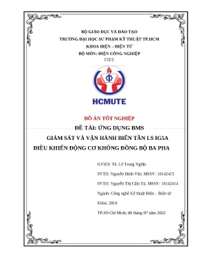 BMS Giám Sát Biến Tần LS Điều Khiển Động Cơ