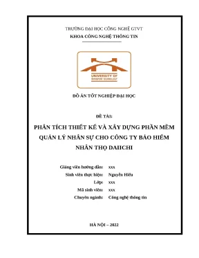 Quản lý nhân sự Laravel 8x: Báo cáo đồ án