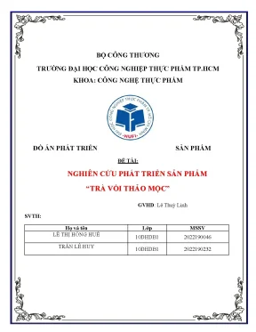 Trà Vối Thảo Mộc: Nghiên Cứu và Phát Triển Sản Phẩm