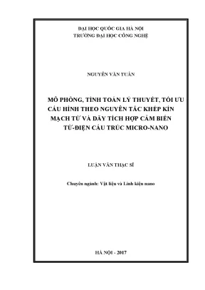 Tối ưu Cảm Biến Từ-Điện Micro-Nano