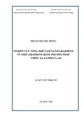 Tổng hợp Graphene từ Oxit Graphene bằng Chiếu Xạ Gamma