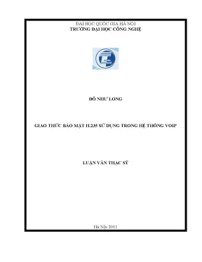 Bảo mật VoIP: Nghiên cứu giao thức H.235