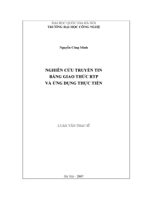 Luận văn RTP: Nghiên cứu & Ứng dụng Thực tiễn