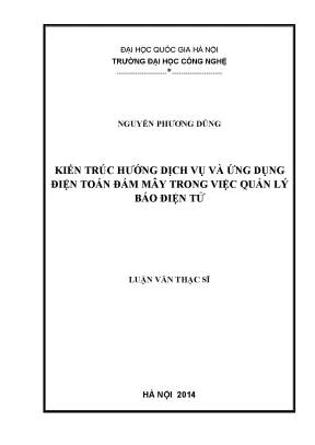 Quản lý Báo Điện Tử bằng Kiến Trúc Hướng Dịch Vụ & Cloud